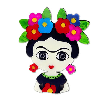 Frida Kahlo Monkey Brooch - Koda Fashion & Decor - Free Shipping