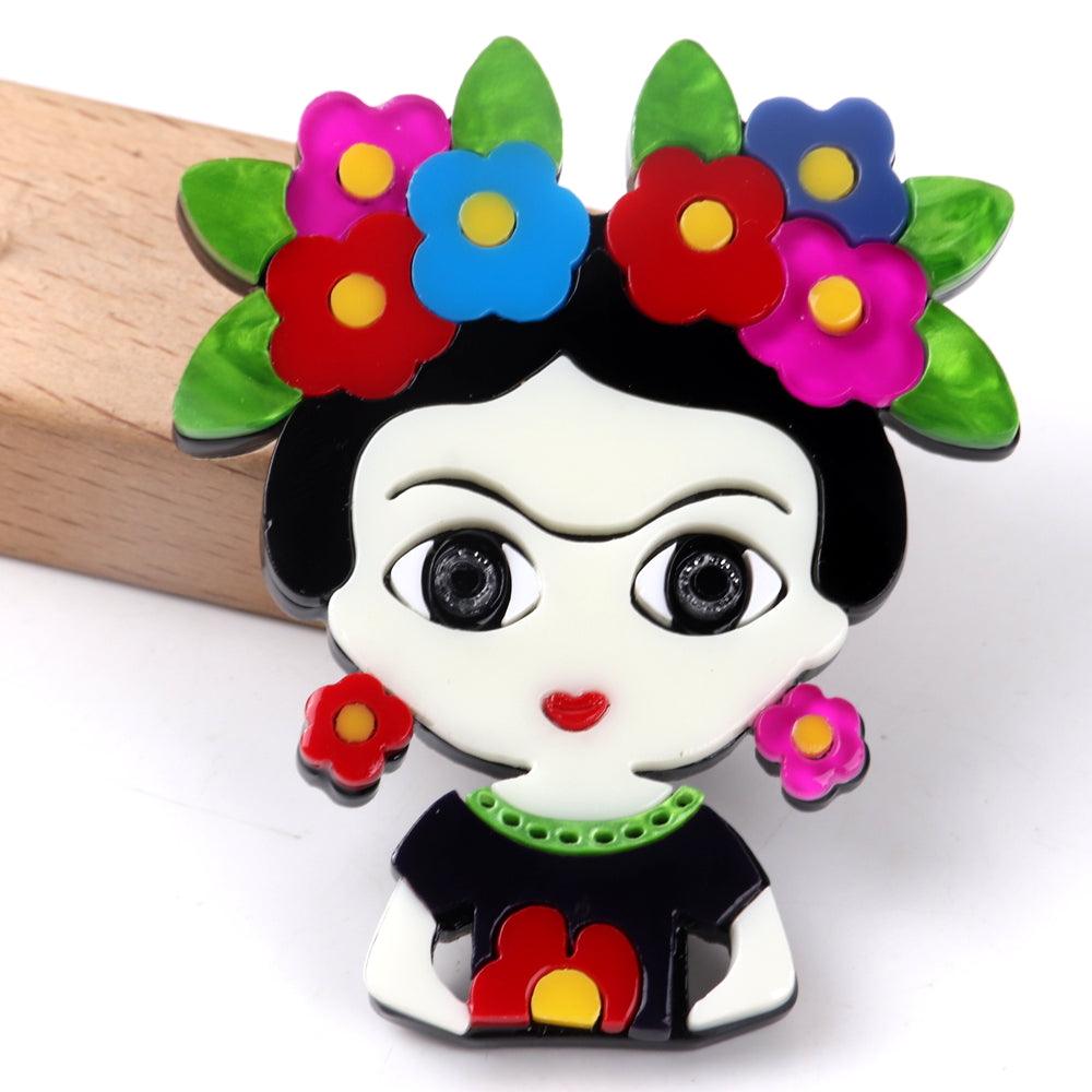 Frida Kahlo Monkey Brooch - Koda Fashion & Decor - Free Shipping