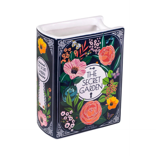 The Secret Garden Ceramic Book Vase - Koda Fashion & Decor - Free Shipping