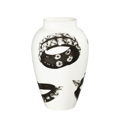 Studded Collar Punk Vase