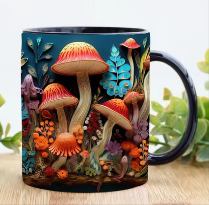 Psychedelic Mushrooms Mug