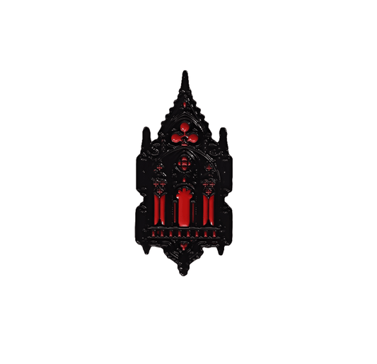 Gothic Church Enamel Pin Badge Koda Fashion & Decor