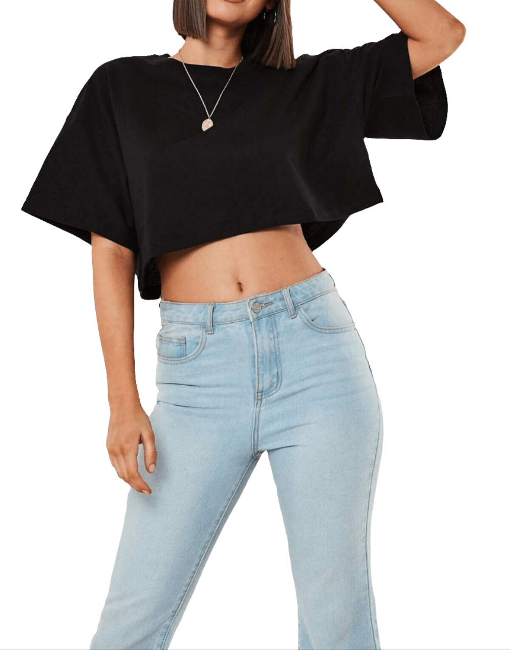 Air Flow Loose-Fit Crop Top