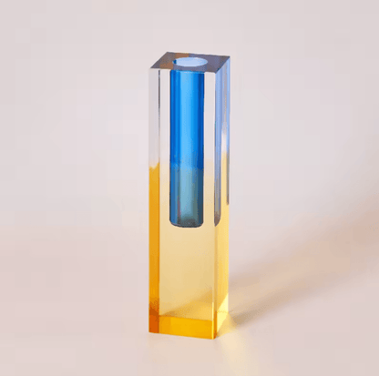 Modern Prism Iridescent Pillar Vase - Koda Fashion & Decor - Free Shipping