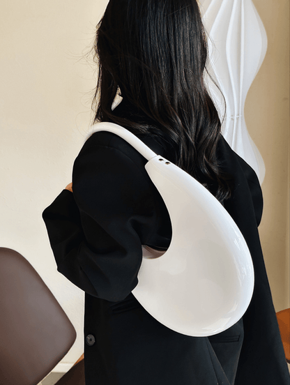 Silica Gel Shoulder Bag - White - Koda Fashion & Decor - Free Shipping