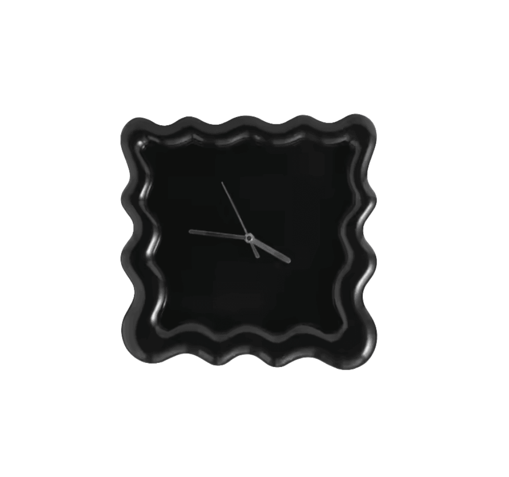 Cream Biscuit Wall Clock