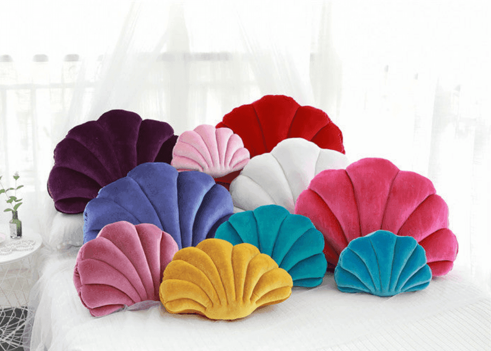 Colourful Classic Shell Cushion - Koda Fashion & Decor - Free Shipping