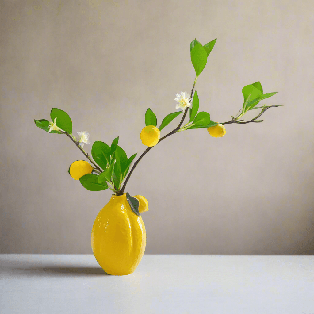 Ceramic Lemon Vase Koda Fashion & Decor