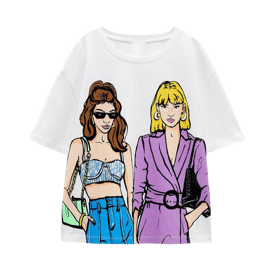 Joanie & Taylah Graphic T-Shirt