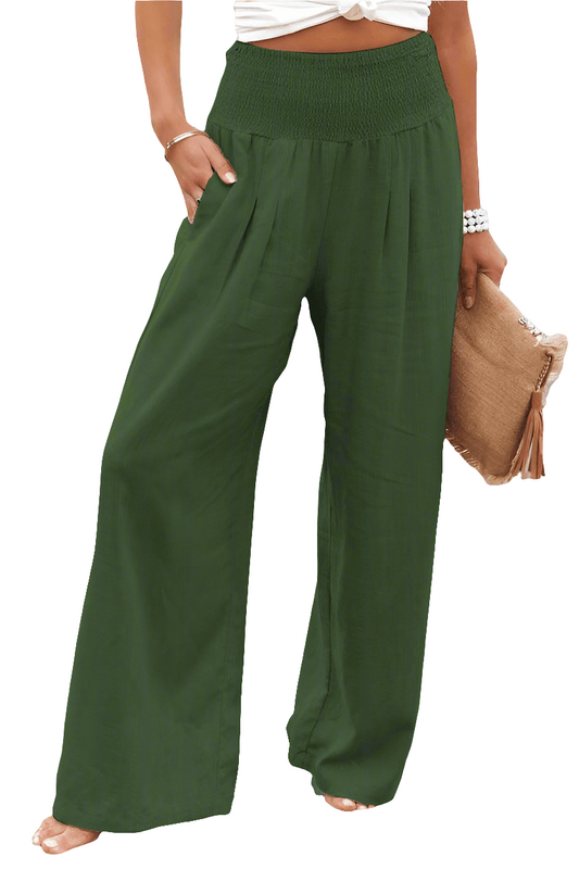 High-Waisted Loose Fit Pants