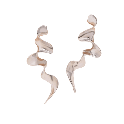 Maddison Twisted Design Metal Earrings - Koda Fashion & Decor - Free Shipping