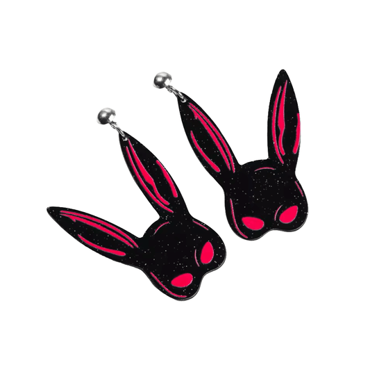 Masquerade Bunny Earrings Koda Fashion & Decor