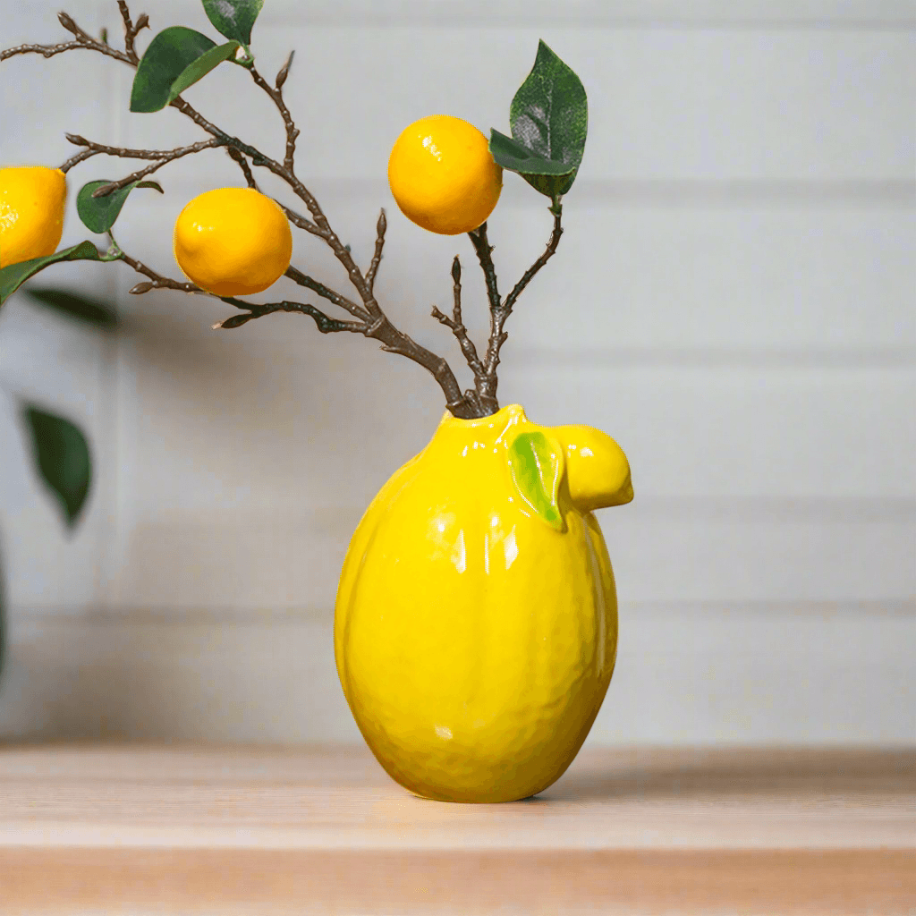 Ceramic Lemon Vase Koda Fashion & Decor