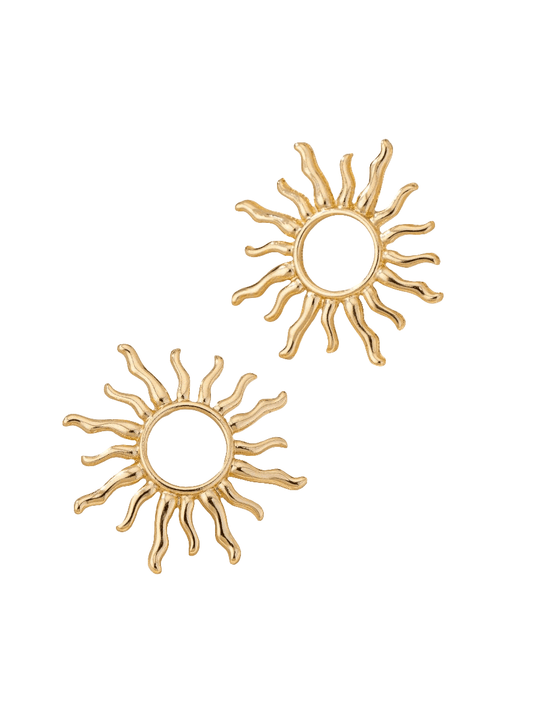 Celestial Sun Flower Earrings Koda Fashion & Decor