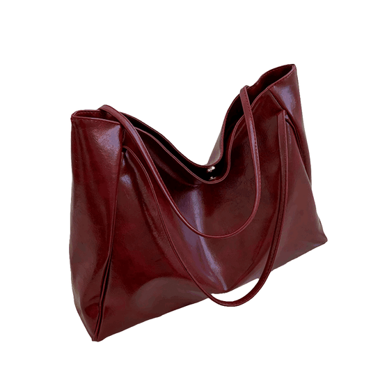 Alessandra Faux Leather Tote Bag Koda Fashion & Decor