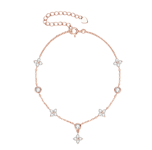 Mila Moissanite Bracelet in Rose Gold Koda Fashion & Decor