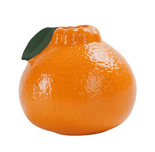 Orange Fruit Ceramic Vase