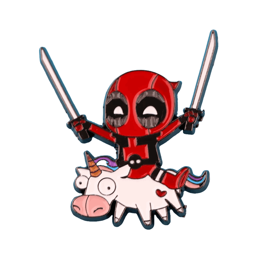 Marvel Deadpool Unicorn Enamel Pin Badge Koda Fashion & Decor