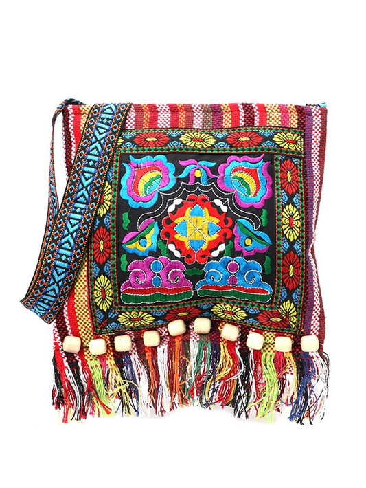 Tribal Tassels Crossbody Bag - Koda Fashion & Decor - Free Shipping