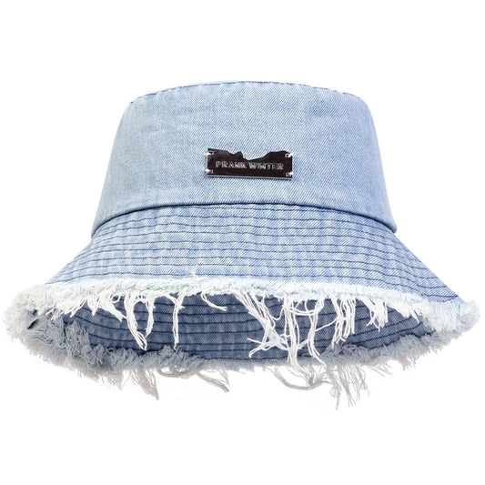 Prank Distressed Denim Bucket Hat Koda Fashion & Decor