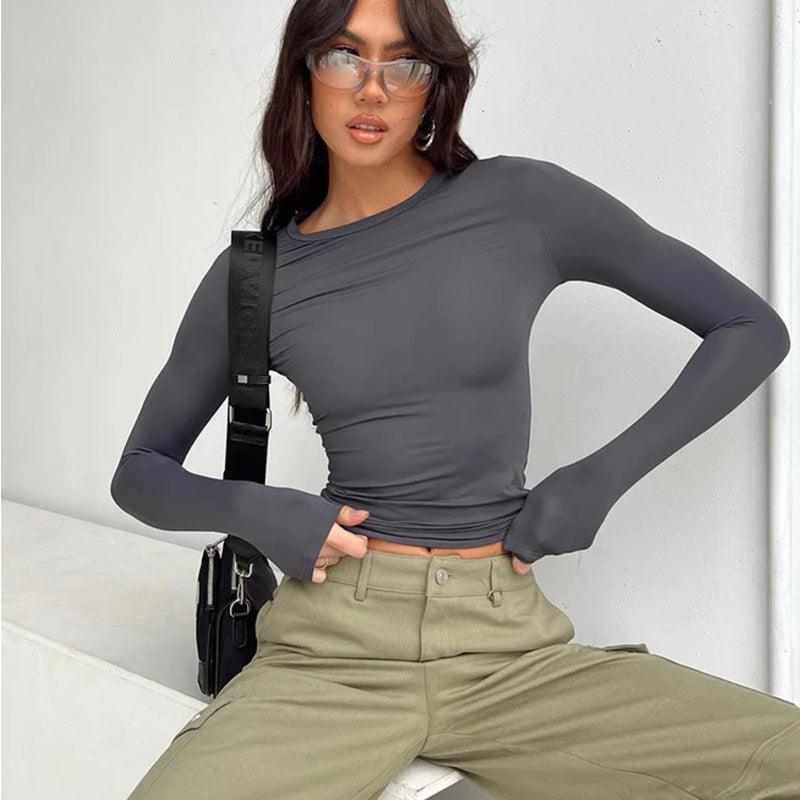 Essential Sleek Long-Sleeved Top - Koda Store Australia - Free Shipping