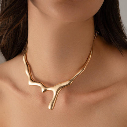 Liquid Metal Choker - Koda Fashion & Decor - Free Shipping